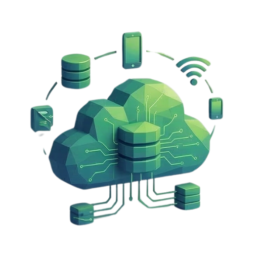 Ikona usług chmurowych